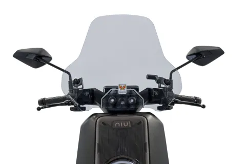 Isotta Windschild Kurz – Getönt für NIU NQiX