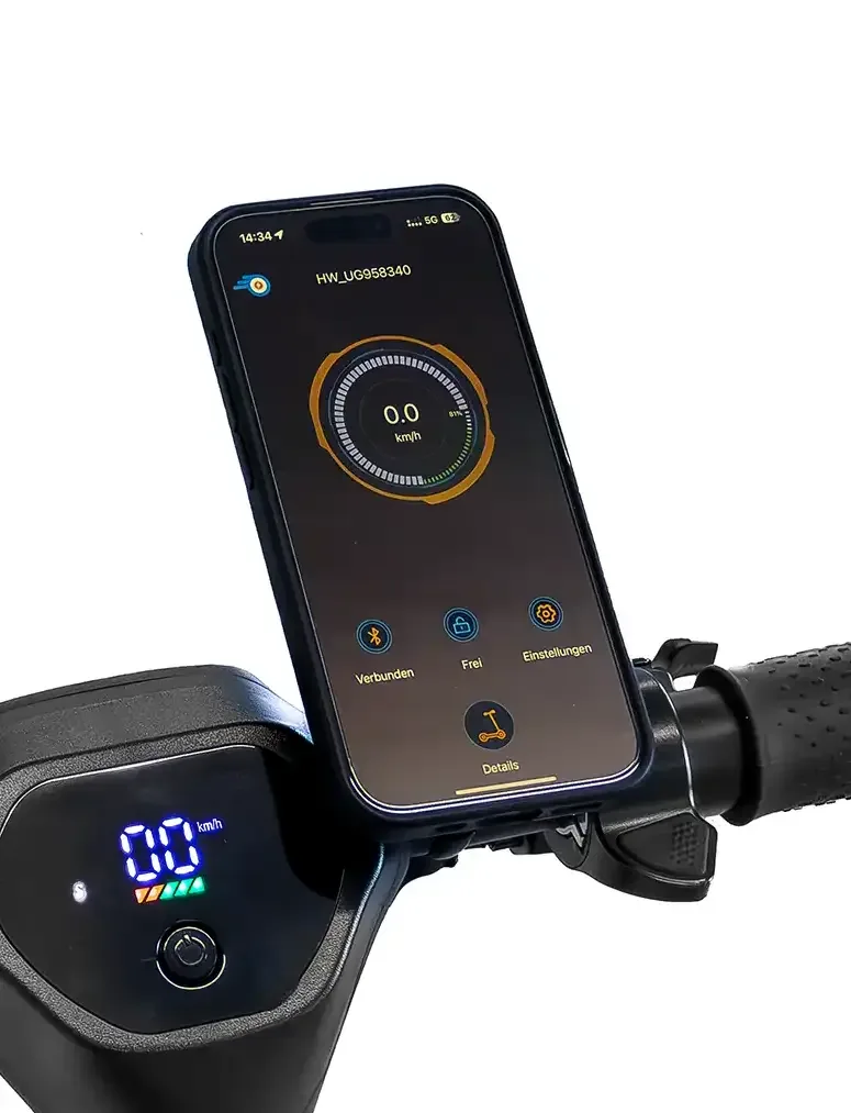 ePowerFun App und Display des ePF-2 PRO W
