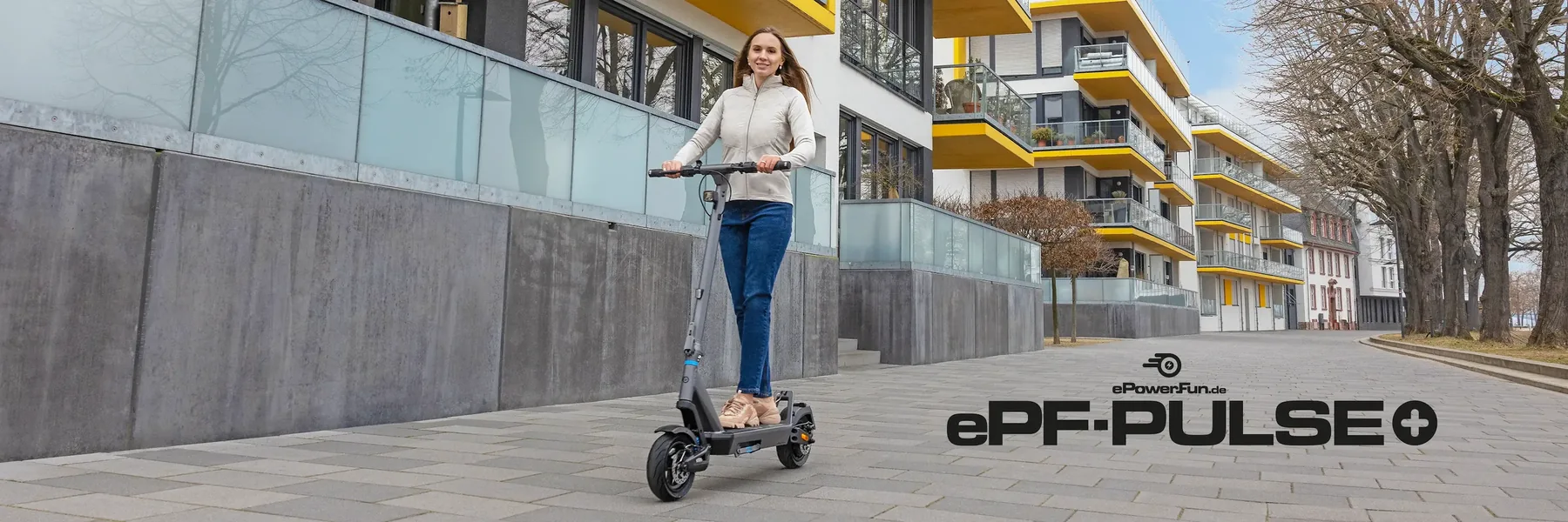 ePowerFun ePF-PULSE+ 960 mit Fahrerin