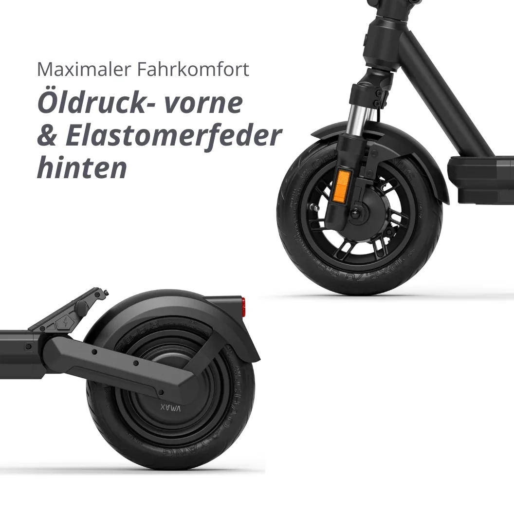 Fahrwerk und Bremsen des VMAX NEW VX2 GEAR