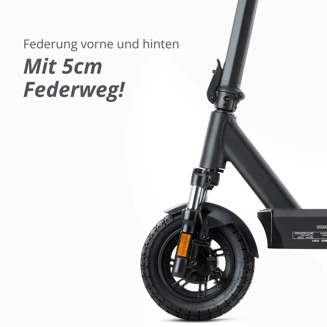 App und Sicherheitsausstattung des VMAX VX4
