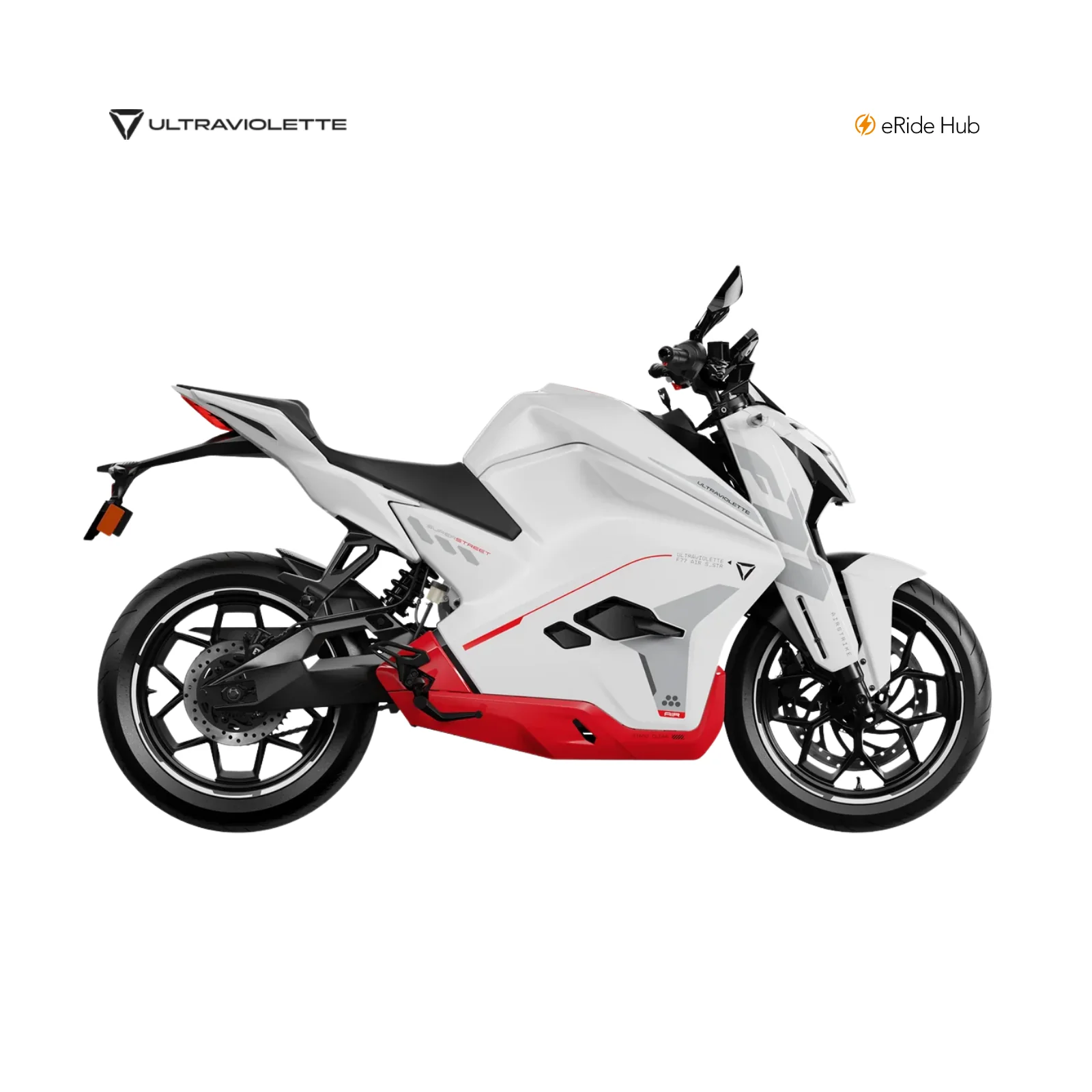 Ultraviolette F77 SuperStreet Recon in Stellar White