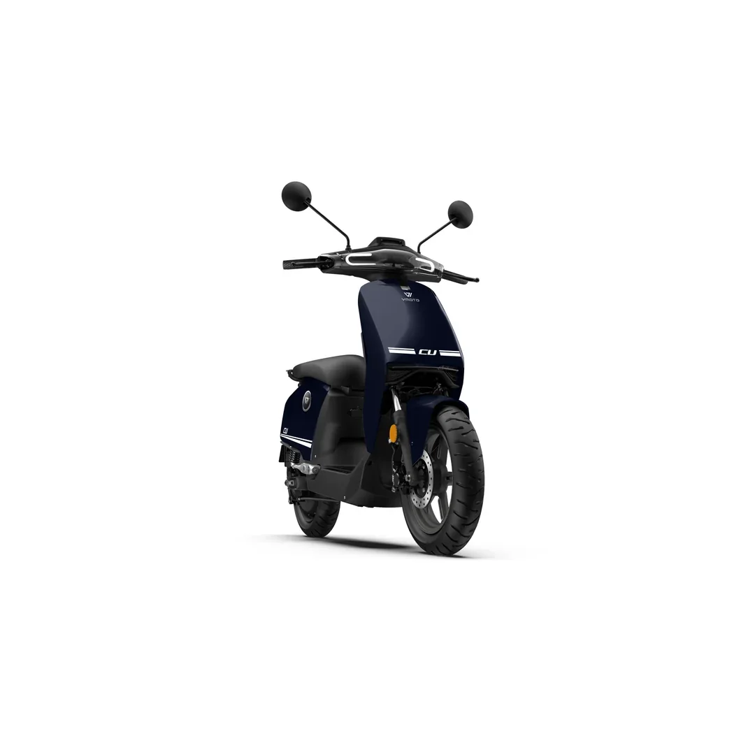 VMOTO CU in Blau – vollständige Fahrzeugansicht