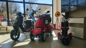 eRideHub-Showroom-Seniorenmobil-Mobilitätshilfe